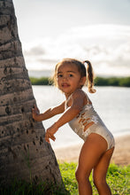 Load image into Gallery viewer, Girl's Swimsuit- Gray Kukui