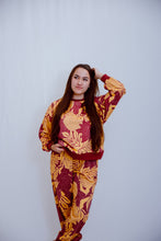 Load image into Gallery viewer, Adult Sweat Set- Burgundy Ulu
