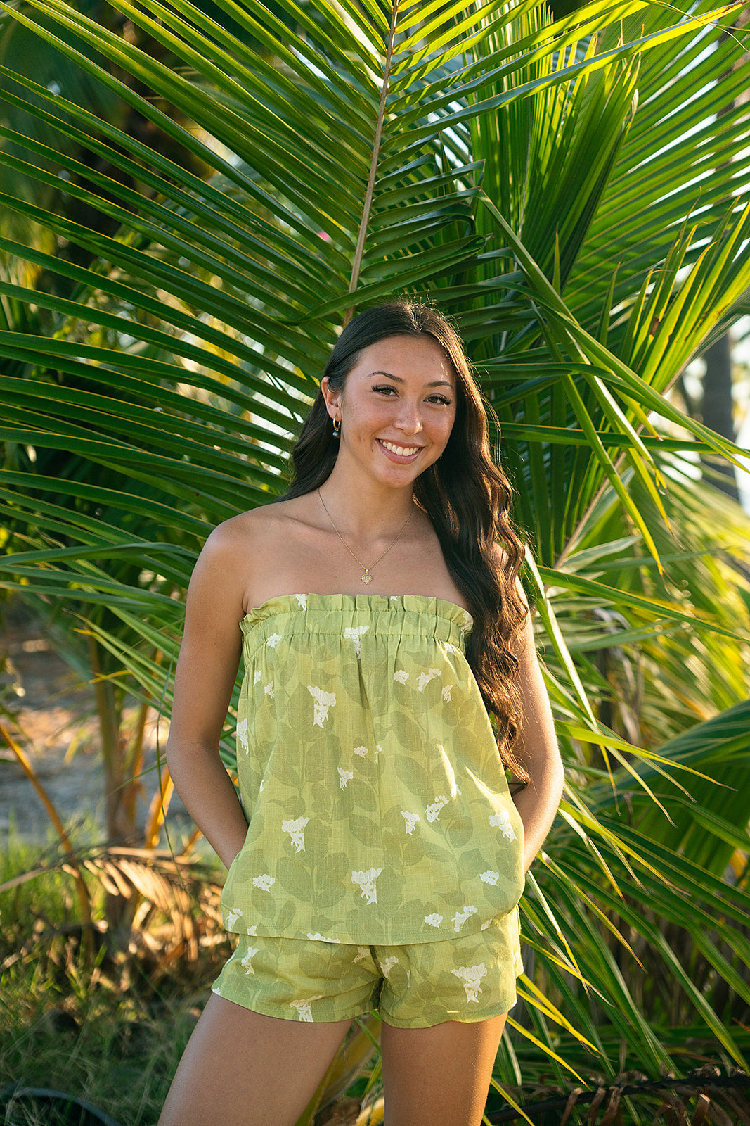 Tita Tube Top Set - Matcha