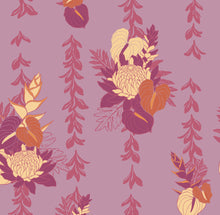 Load image into Gallery viewer, Everyday Tote- Lilac Luau Print
