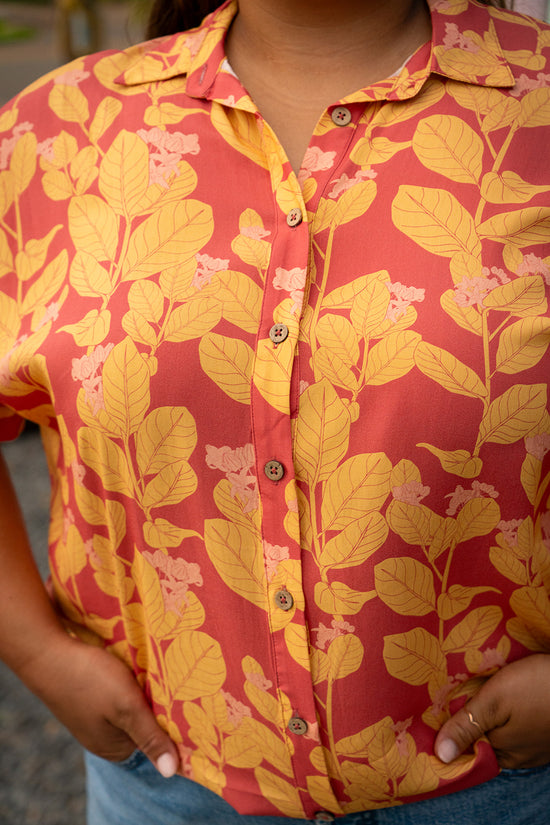 Thelma Aloha Top - Clay/Sun