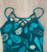Load image into Gallery viewer, Teal Shells Women’s Swimsuit
