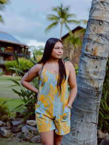 Anela Romper- Yellow Ulu