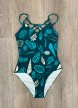 Load image into Gallery viewer, Teal Shells Women’s Swimsuit
