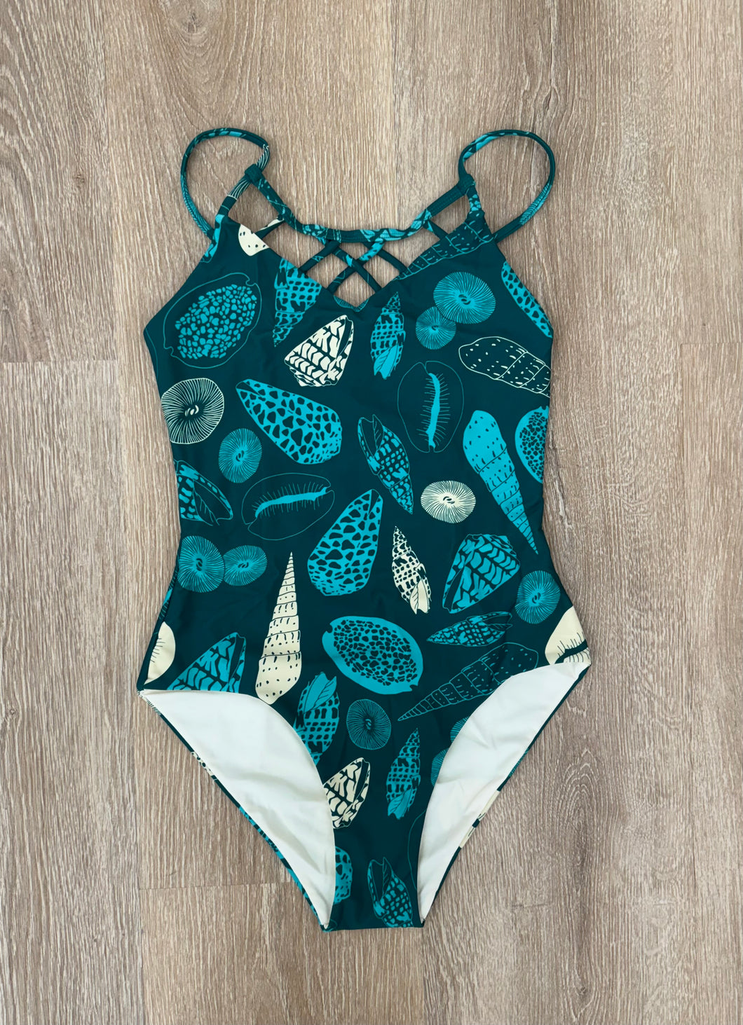 Teal Shells Women’s Swimsuit