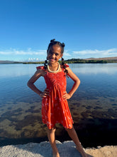 Load image into Gallery viewer, Girl&#39;s Dress- Red Ginger
