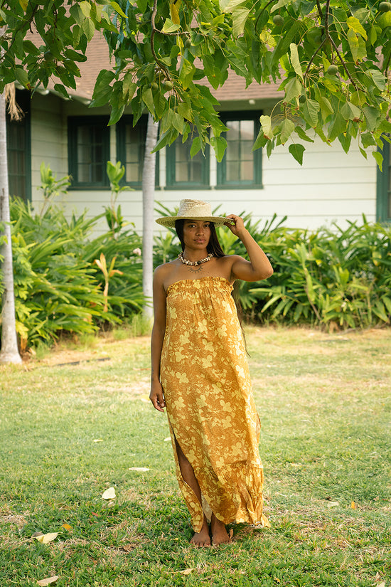 Malie Maxi Dress - Saffron