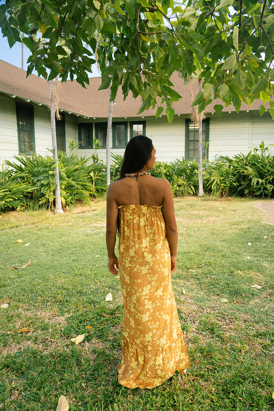 Malie Maxi Dress - Saffron