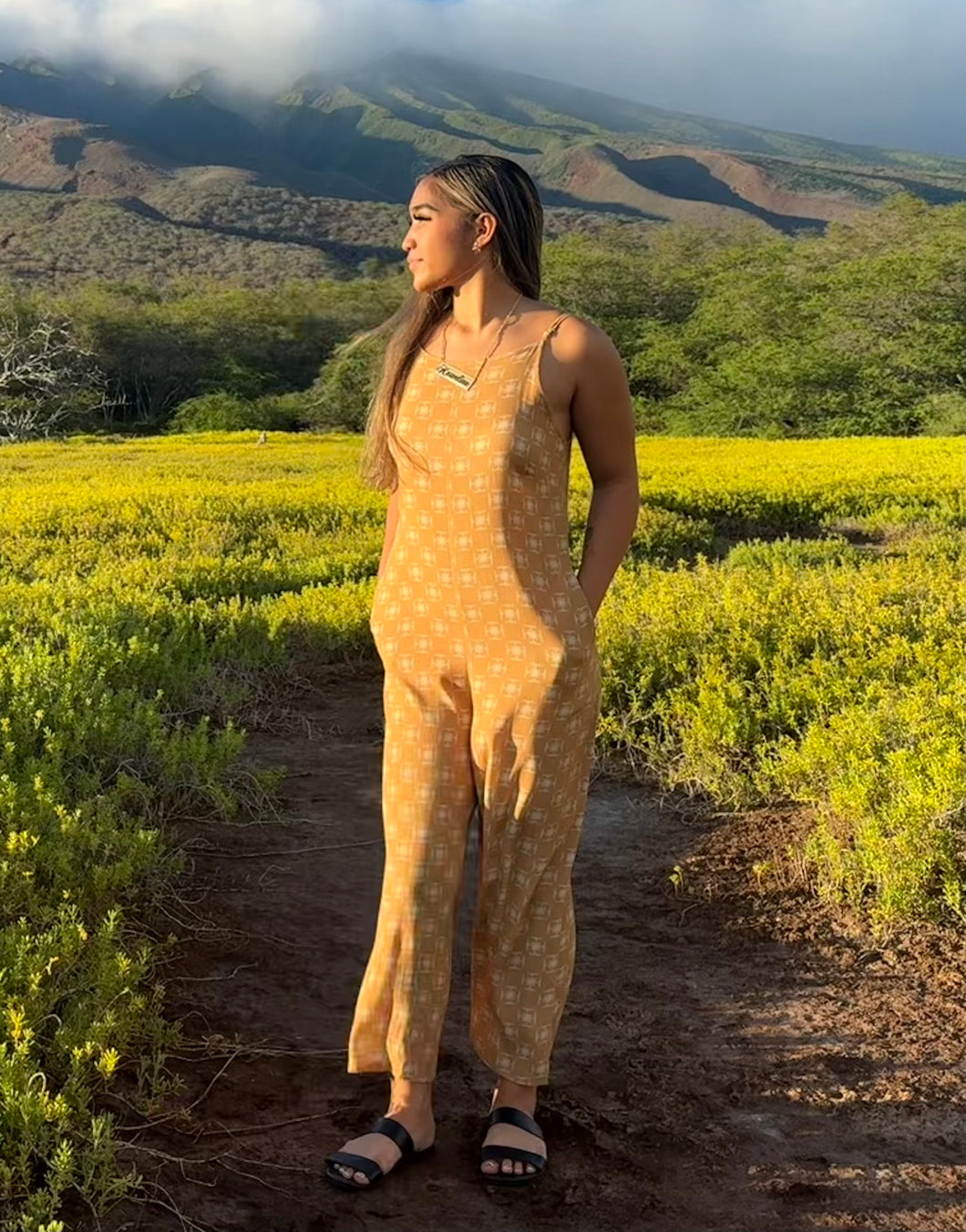 Kamyl Jumpsuit- Honey