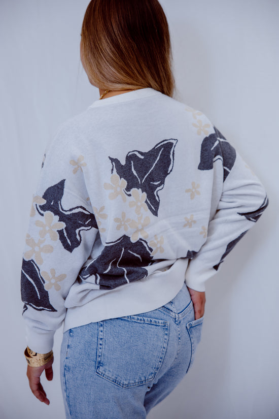 Knit Sweater - Charcoal Kukui