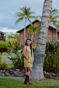 Anela Romper- Yellow Ulu