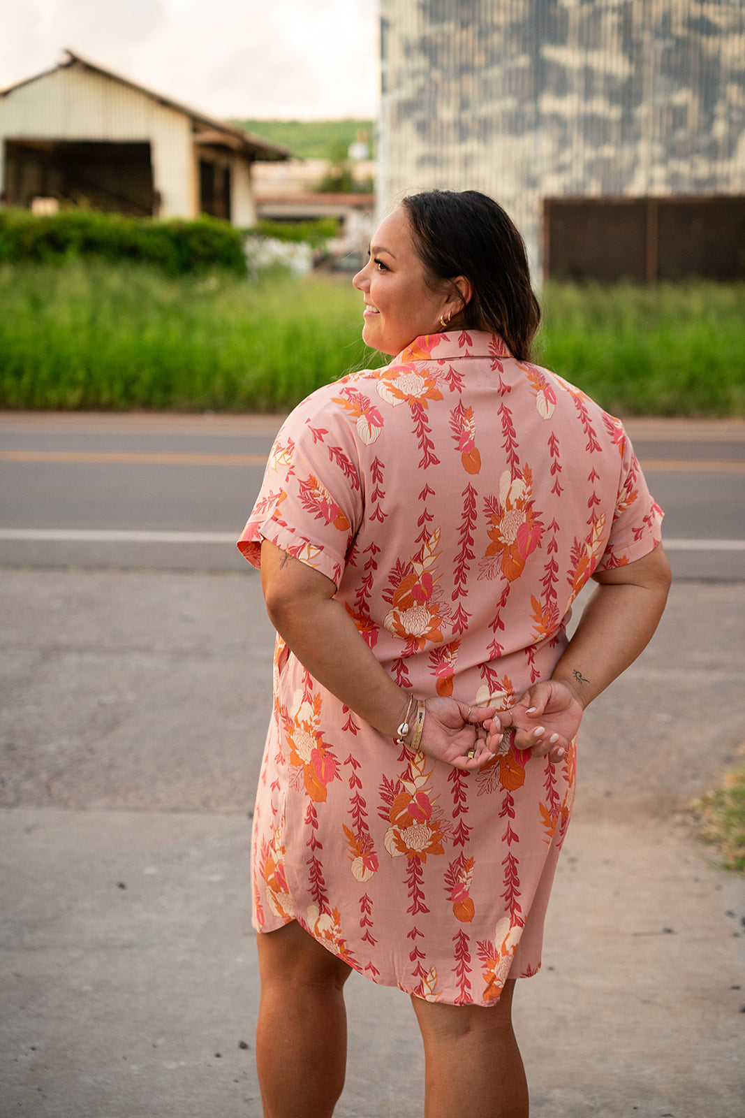 Kaikai 2.0 Dress - Apricot Luau