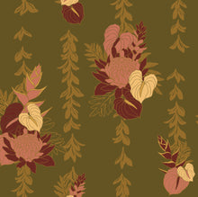 Load image into Gallery viewer, Everyday Tote- Forest Luau Print
