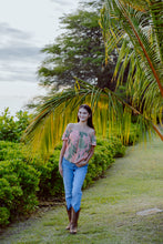 Load image into Gallery viewer, Leimana Off The Shoulder Top- Pink Ulu
