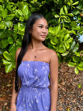 Load image into Gallery viewer, Strapless Jumpsuit- Periwinkle Ginger
