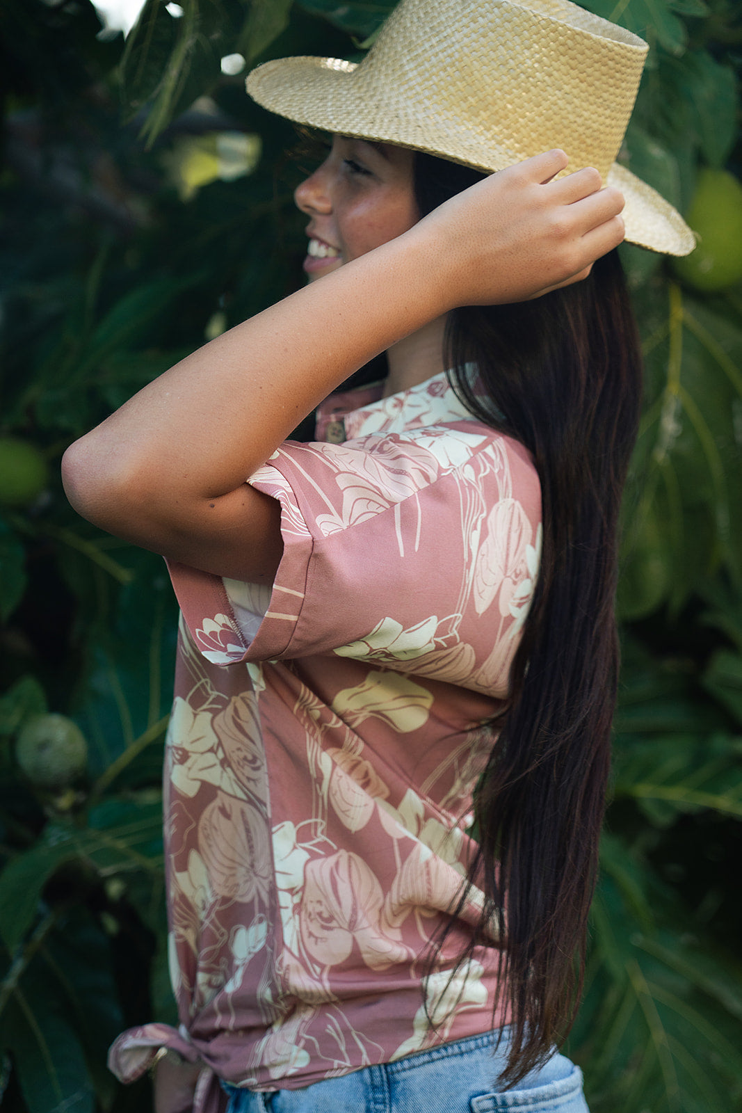 Thelma Aloha Top - Mauve