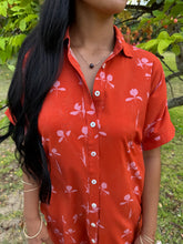 Load image into Gallery viewer, Aloha Dress- Red Ginger
