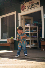 Load image into Gallery viewer, Hila Boy's Aloha Shirt- Stormcloud/Tiger
