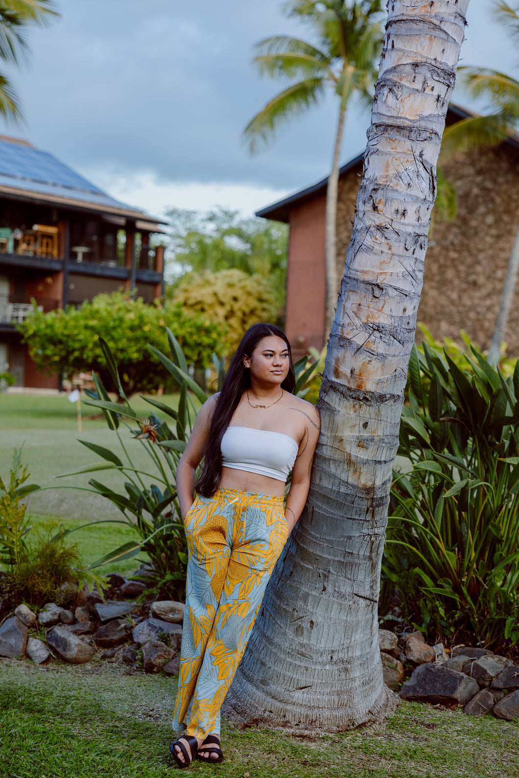 Hulali Pants- Yellow Ulu