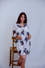 Load image into Gallery viewer, Mahina Long Sleeve Dress 2.0- Charcoal Kukui

