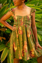 Load image into Gallery viewer, Lauena Girls Dress- Forest Luau
