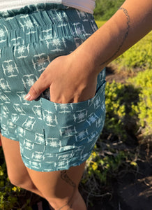 Paani Shorts- Teal