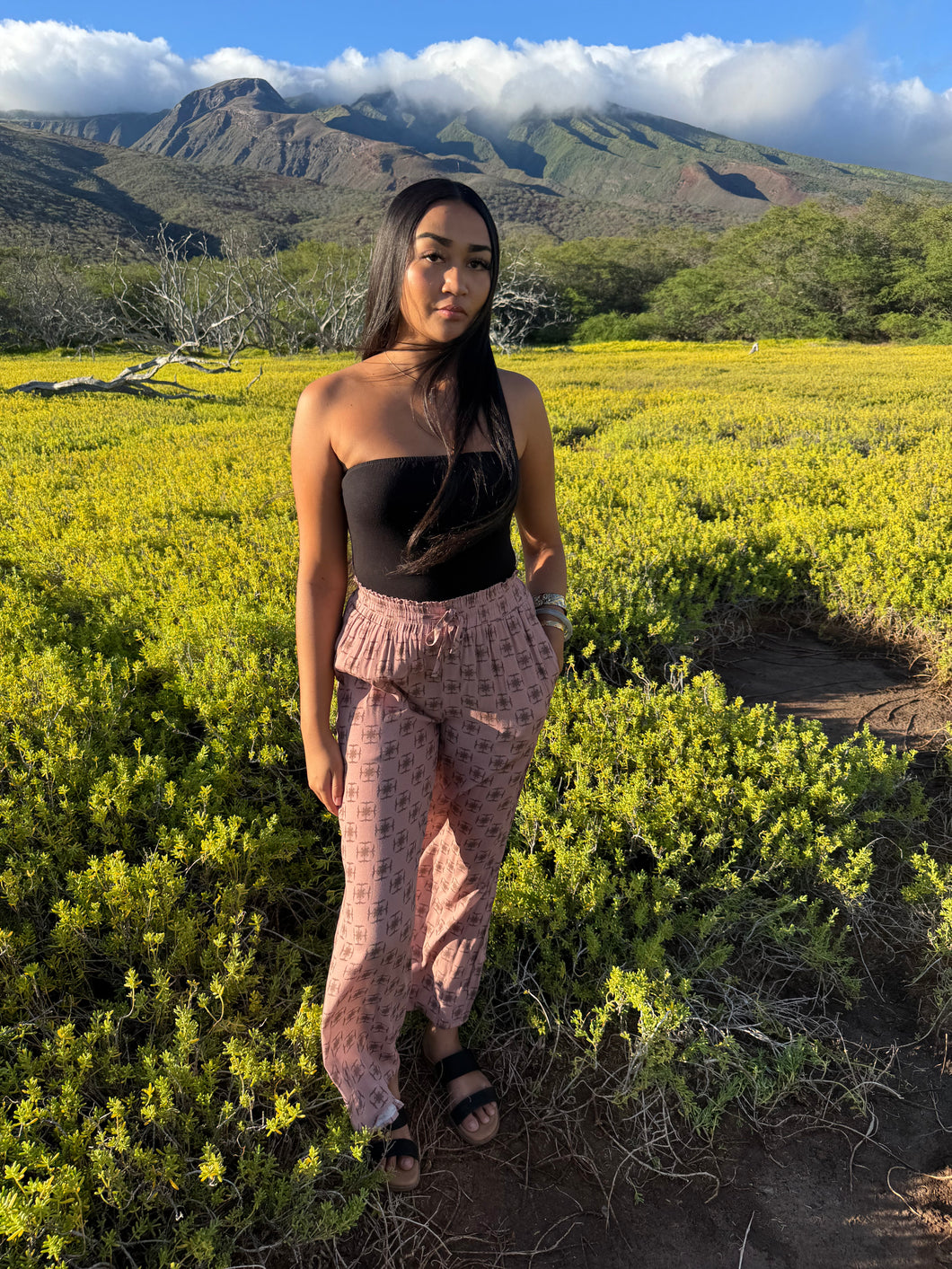 Hulali Pants- Mauve