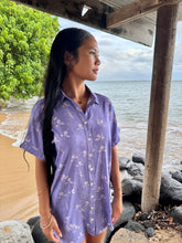 Load image into Gallery viewer, Aloha Dress- Periwinkle Ginger

