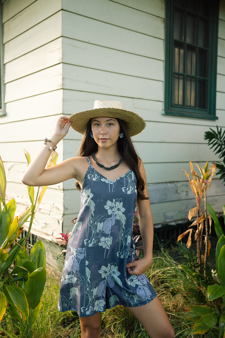 Anela Romper- Midnite