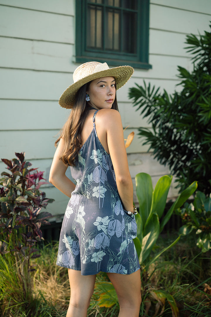 Anela Romper- Midnite