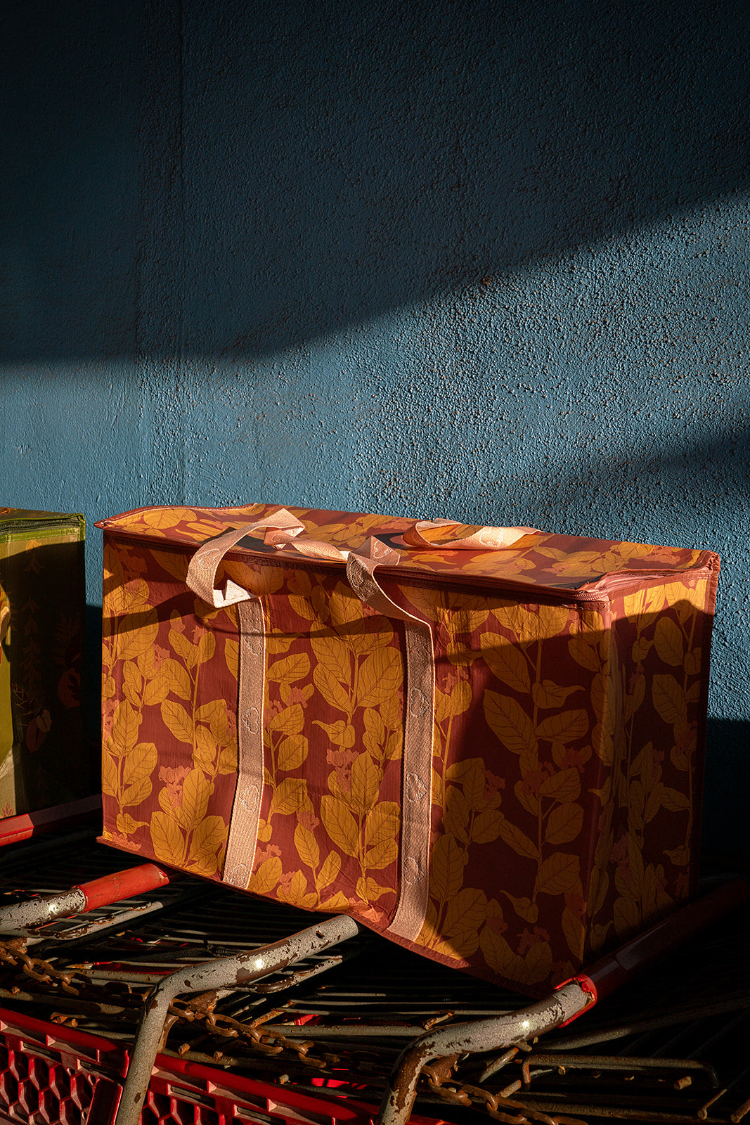 Slim Zippered Bag- Clay/Sun