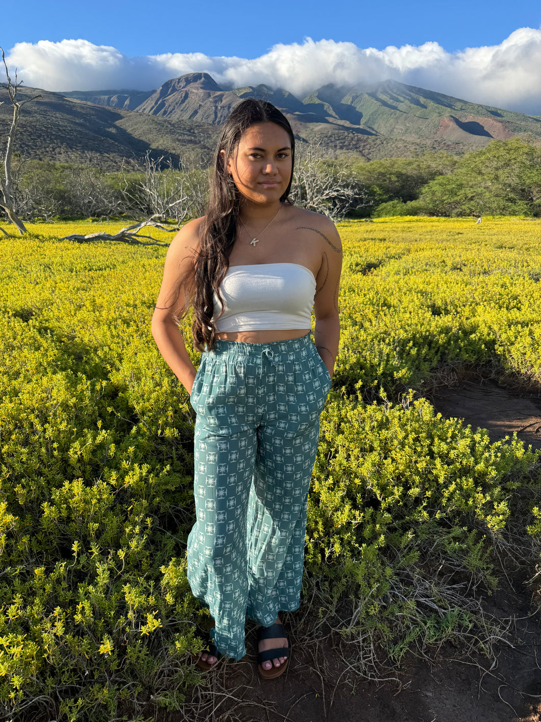 Hulali Pants- Teal