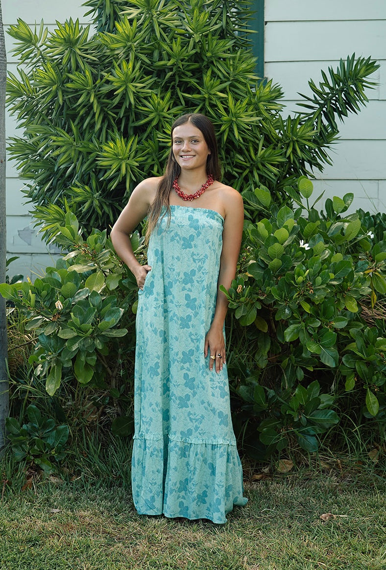 Malie Maxi Dress - Lagoon