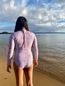 Neon Pua Melia Long Sleeve Women’s Swimsuit