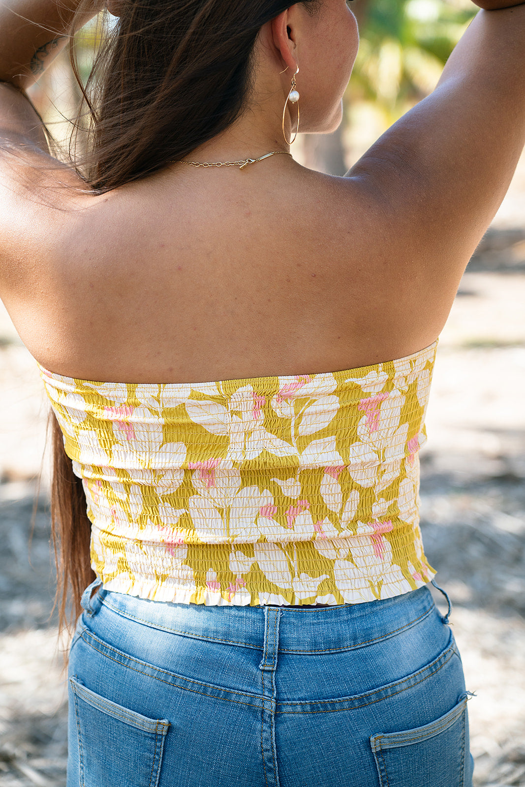 Kamo'i Tube Top - Lemon